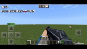 A Secret Weapons In Stellar Modern Warfare Addon MCPE + All Weapons Reload, Equipment, And Inspect