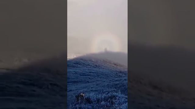 Необычное явление. Что это На Валькумее, на Чукотке недалеко от Певека в тундре..mp4