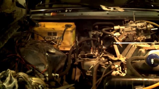 Установка карбюратора "Солекс 4 А 1"переделанного под ГБО на Мерседес W123. смотреть онлайн