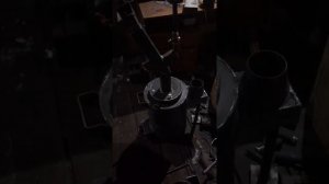 Печка на отработке из газового баллона!