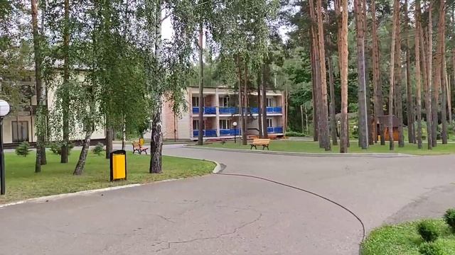 Санаторий Рассвет - Любань. ТЕРРИТОРИЯ.