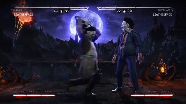 Mortal Kombat all horror movie characters brutalities