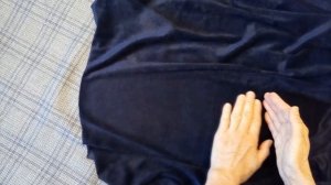 Отчет. Сшила домашние велюровые брюки