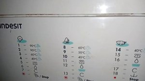 (FOR 1500 SUBS) New Indesit WGD1236TX Washer/Dryer - Overview and running White Cotton 90'c