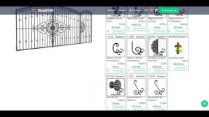 Кованые элементы для ворот. Как выбрать.