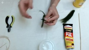 FELTING & ВАЛЯНИЕ. Как свалять веточку вишни на каркасе.