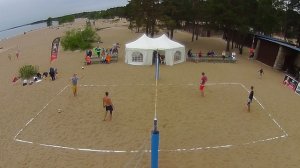 2 из 7. Sky View Cam.  06.06.2015. Пляжный волейбол."Мужчины 18+". Финал. 
