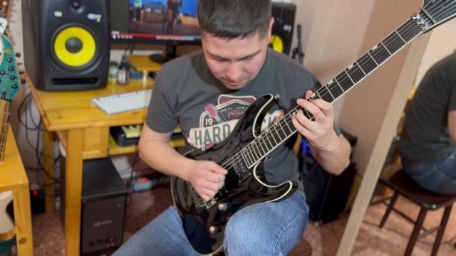 Звери - До скорой встречи (Guitar solo cover)