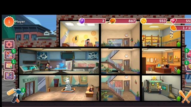 brawl academy superheros league walkthrough Gameplay part 1 level 1-7 (iOS, Android) смотреть онлайн