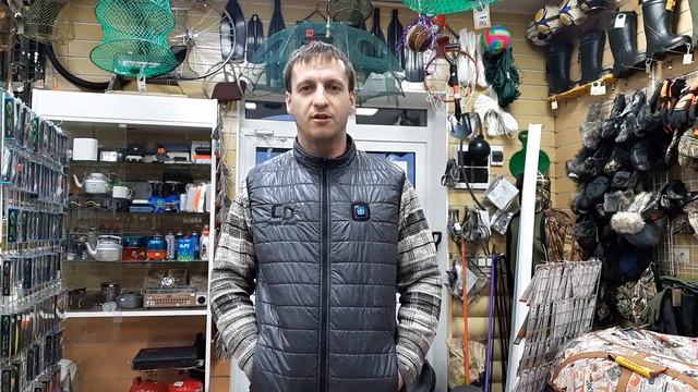 Жилет с подогревом Q-36.6.Классный,стильный и теплый подарок от друзей!!! смотреть онлайн