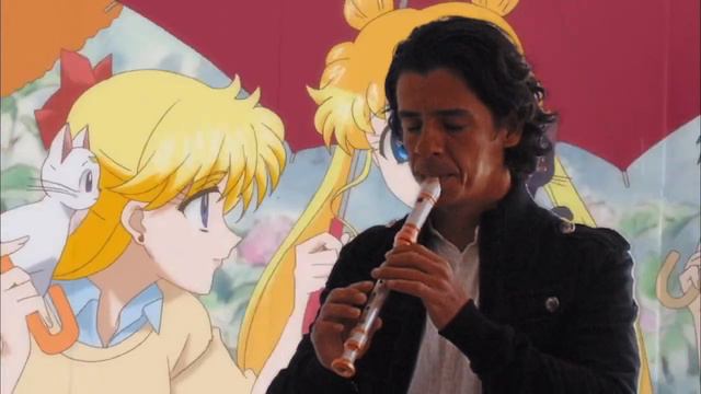 Moon Pride Sailor Moon Crystal OP Flauta Cover смотреть онлайн
