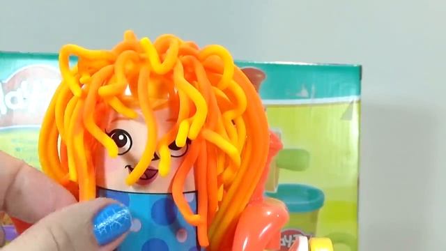Сумасшедшие прически играем с игрушками play doh смотреть онлайн