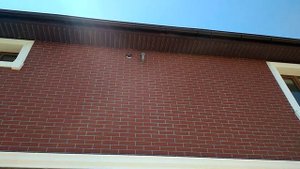 Фасадная декоративная штукатурка под кирпич!