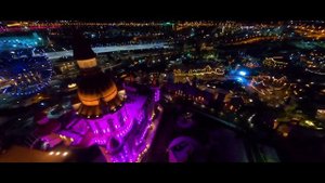 Отель-замок Богатырь, Сочи парк 2021. Fpv cinematic. вид с воздуха Замок Disney Russia