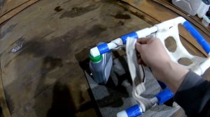 Самодельная инвалидная коляска для кошек.