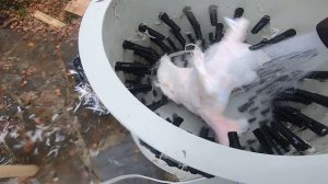 Перосъемная машина , которая работает!