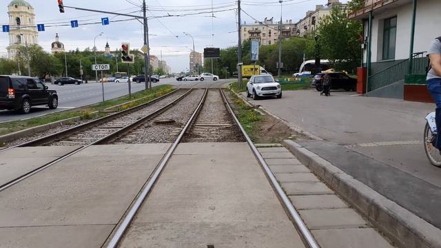 Москва Трамвай Маршрут 40