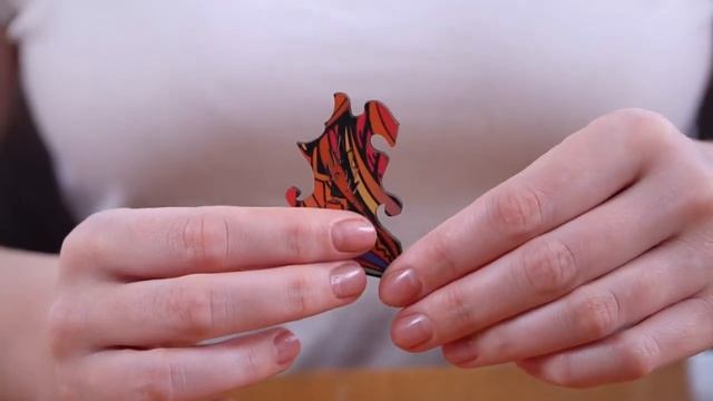 Король Лев от Chapa - деревянный пазл с деталями разных форм смотреть онлайн