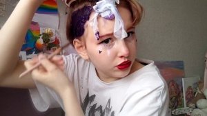 КРАШУ ВОЛОСЫ В 2 ЦВЕТА