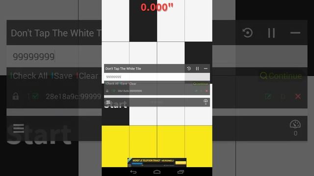Dont tap the white tile cheat смотреть онлайн