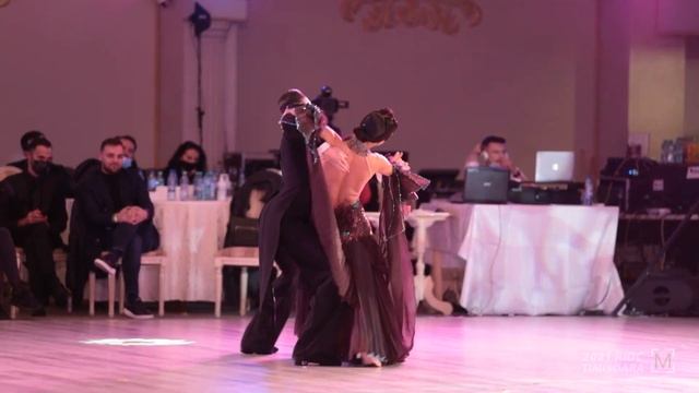 Vadim Shurin - Anastasia Meshkova, LAT | 2021 RIDC Timisoara | WO STD - solo EW смотреть онлайн