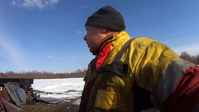 Сгорела баня, разбираем остатки смотреть онлайн