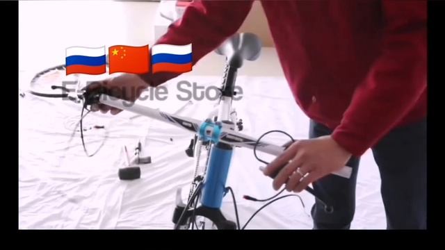 ЭЛЕКТРО КОЛЕСО . ИНСТРУКЦИЯ УСТАНОВКИ  МОТОР КОЛЕСА НА ВЕЛОСИПЕД. СОБИРАЕМ ЭЛЕКТРО ВЕЛОСИПЕД САМИ.
