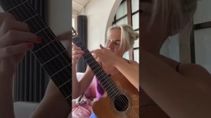 Учим Сулико Соло на гитаре Разбор на гитаре Гитара с нуля Надия Косинская