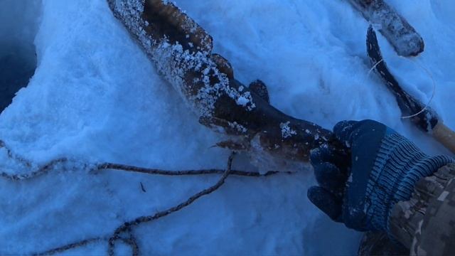 Река Алдан. Проверяем тычки. Март 2022 смотреть онлайн