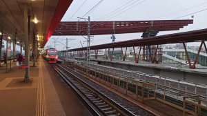 Москва Вид на СВХ Северо-восточная хорда МЦД МЦК|Проезд поезда ЭП2д|Тепловоз 2ТЭ116 |ЭС2Г Ласточка