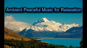 Ambient Peaceful Music for Relaxation Relaxing music, stress relief, Flying