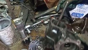 Кабан. Устранение течи рулевого редуктора.