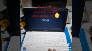 asus e202s SSD upgrade