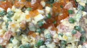Оливье с сёмгой (любой красной рыбой)| Самый новогодний салат