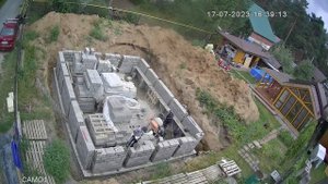 Кладка стен подвала