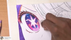 【推しの子】Ai Hoshino Eyes Coloring - OSHI NO KO  Speedpaint