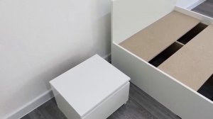 Обзор кровати КРМ 900 1 из модульно мебели Мори