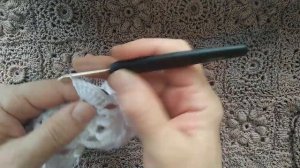 Красивый узор крючком для скатерти. Мастер класс как вязать крючком скатерть.