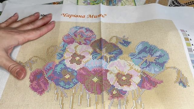 Обзор схем для вышивания бисером и нитками/Patterns  overview for embroidery with beads and threads