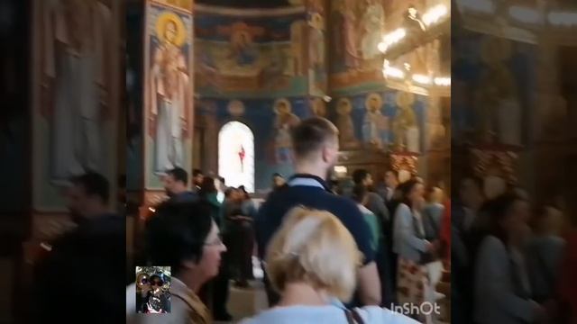 Православные сербы. Церковь в Белграде.Orthodox Serbs. Church in Belgrade.