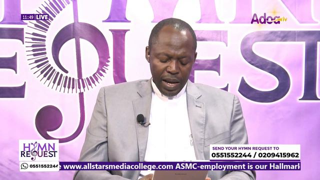 HYMN REQUEST WITH REV'D FR EBENEZER OKOE K CLOTTEY смотреть онлайн