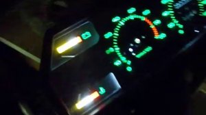 Светодиодная подсветка приборной панели RAR 26 (Москвич 2141). Первое включение.