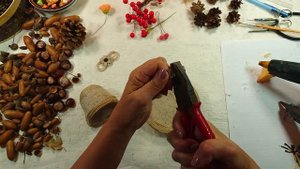 Парящая чашка "Дары осени". Подробный мастер - класс для садика или школы.