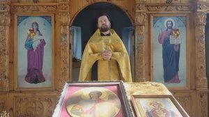 Водосвятный молебен с акафистом перед образом Божией Матери "Неупиваемая Чаша"
