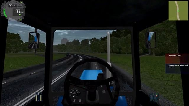 УСТРОИЛСЯ НА ФЕРМУ НА МТЗ-80!!! (City Car Driving на руле) смотреть онлайн