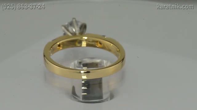 Золотое кольцо с бриллиантами 0.65 карат смотреть онлайн