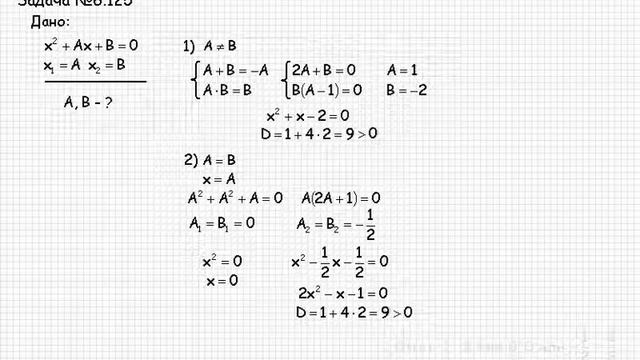 131  Сборник конкурсных задач по математике  Алгебраические уравнения  № 6 125  6 128  6 133 смотреть онлайн
