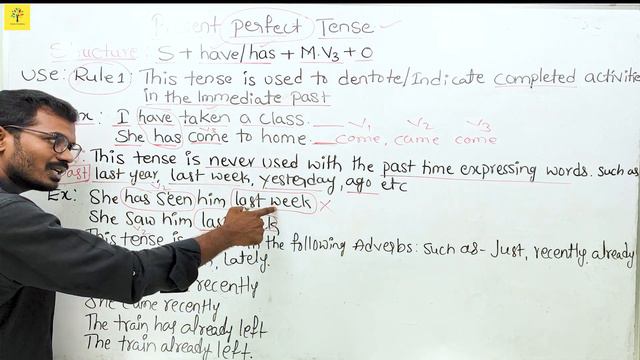 PRESENT PERFECT TENSE IN TELUGU || TENSES PART 3 || Ashok Academy || смотреть онлайн
