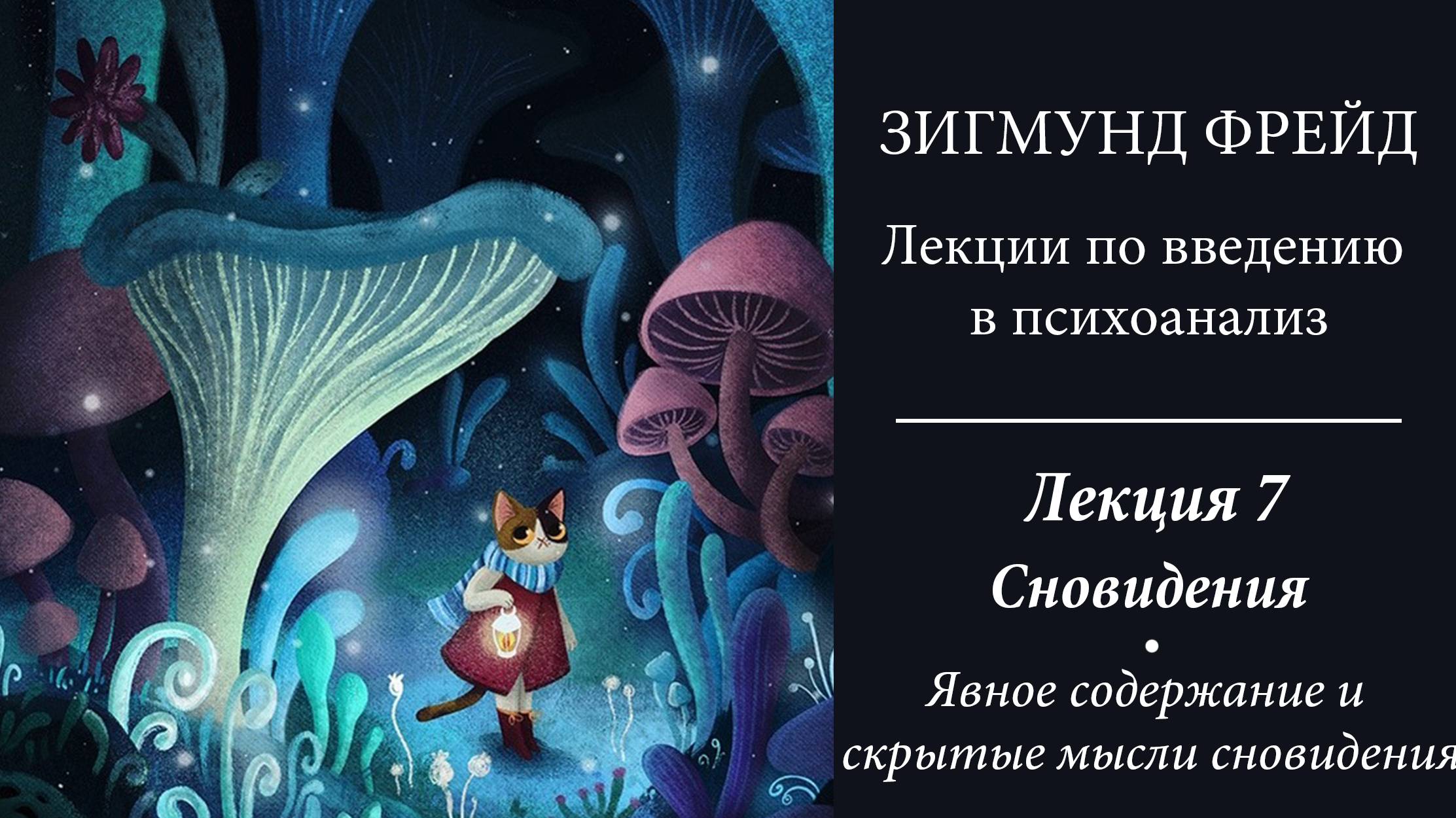 Зигмунд Фрейд, Лекции по введению в психоанализ. 7. Сновидения
