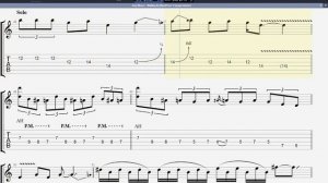 Gary Moore - Walking by Myself - Guitar Tutorial | TAB | Cover - 110 BPM - Rhythm - Solo